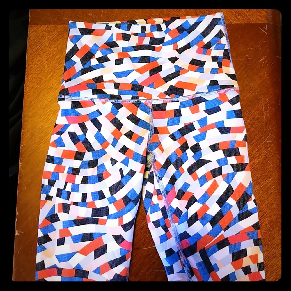Lululemon multicolored high waist leggings